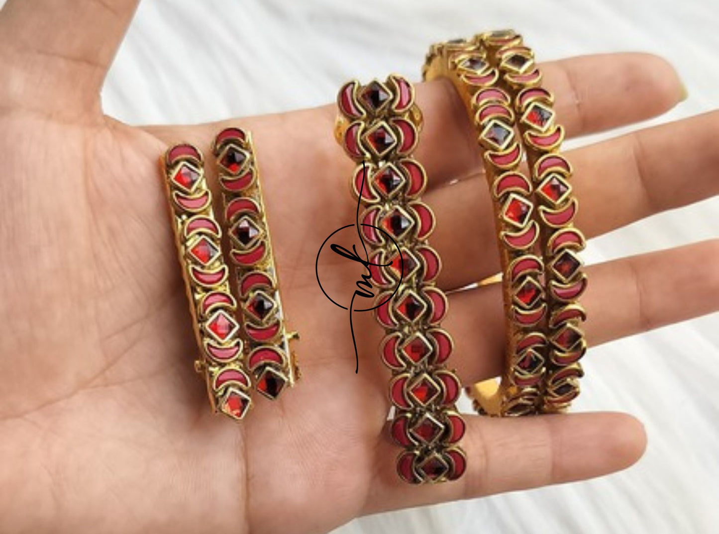 Bangle + Pin + Backclip Combo - Set of 8