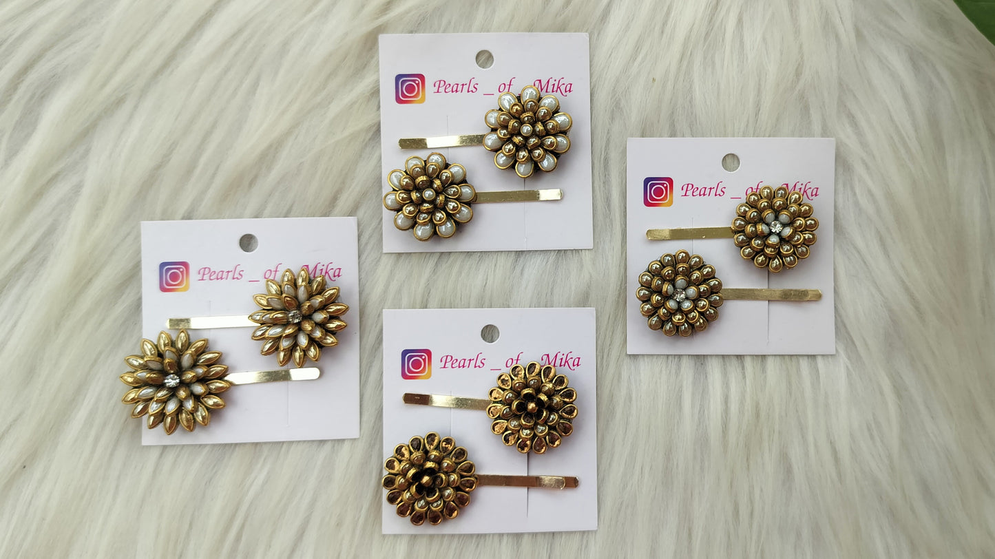 Kundan Flat Slide pin.