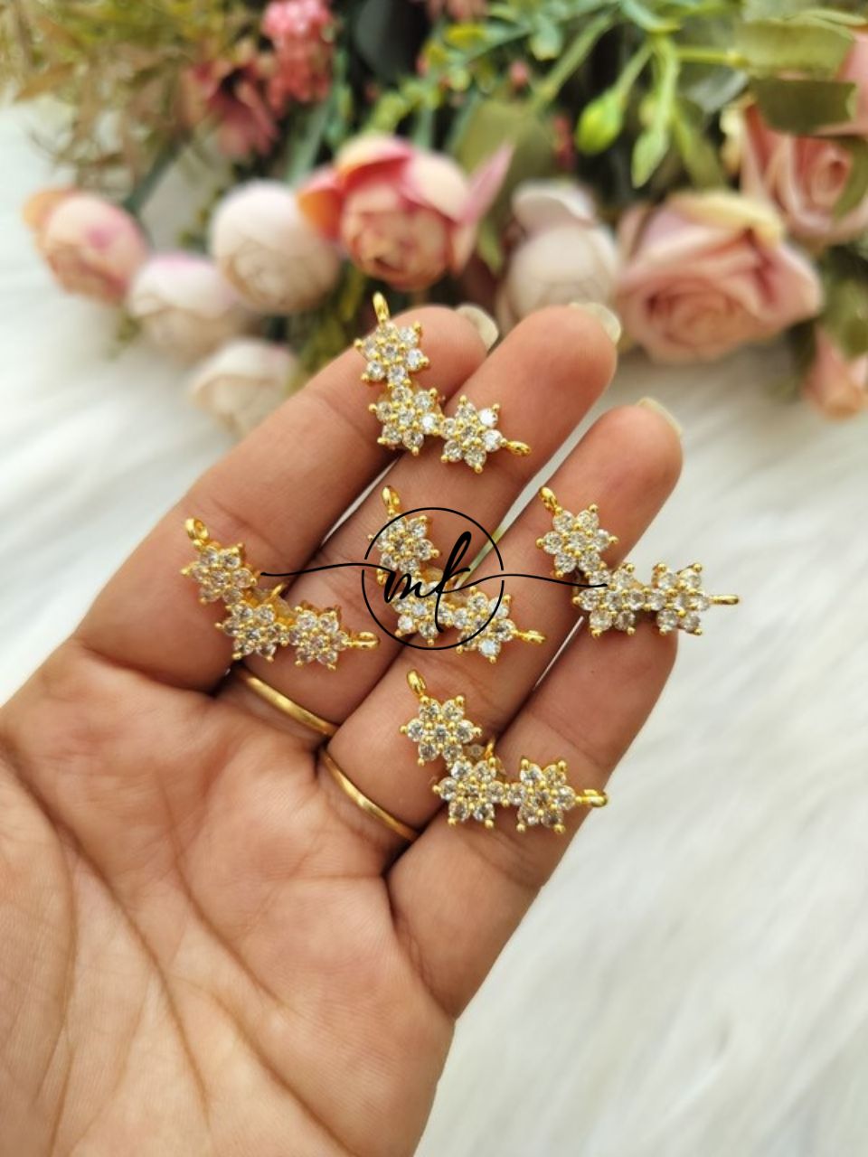 VINA AD 3B Floral Hair hook