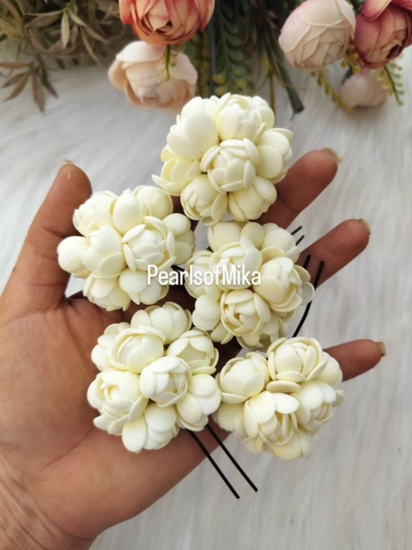 Jas - Jasmine Hair Braid Brooches -Set of 5