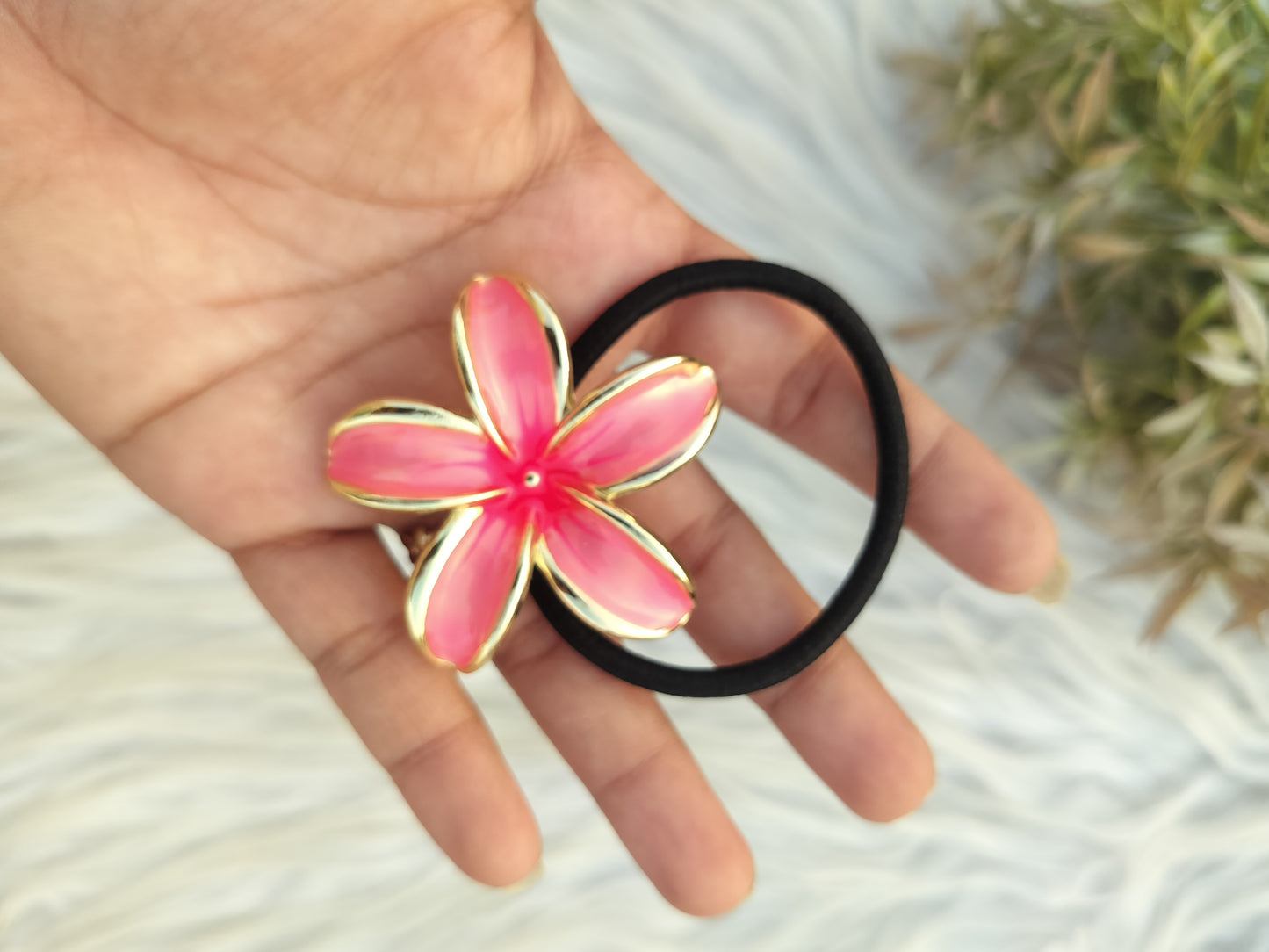 Premium Fancy Floral Hair ties