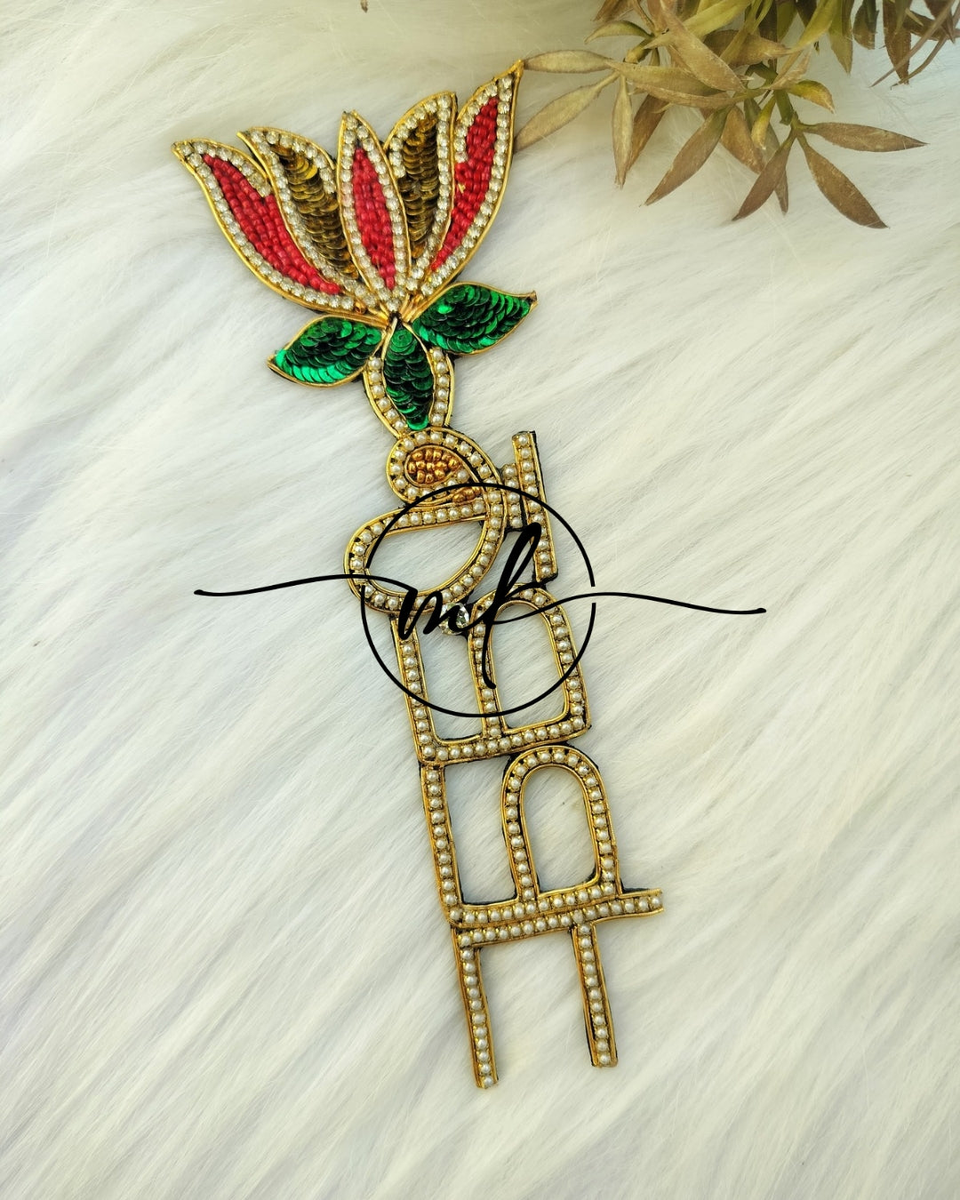 Red Lotus AMMA - baby shower Hair accessories