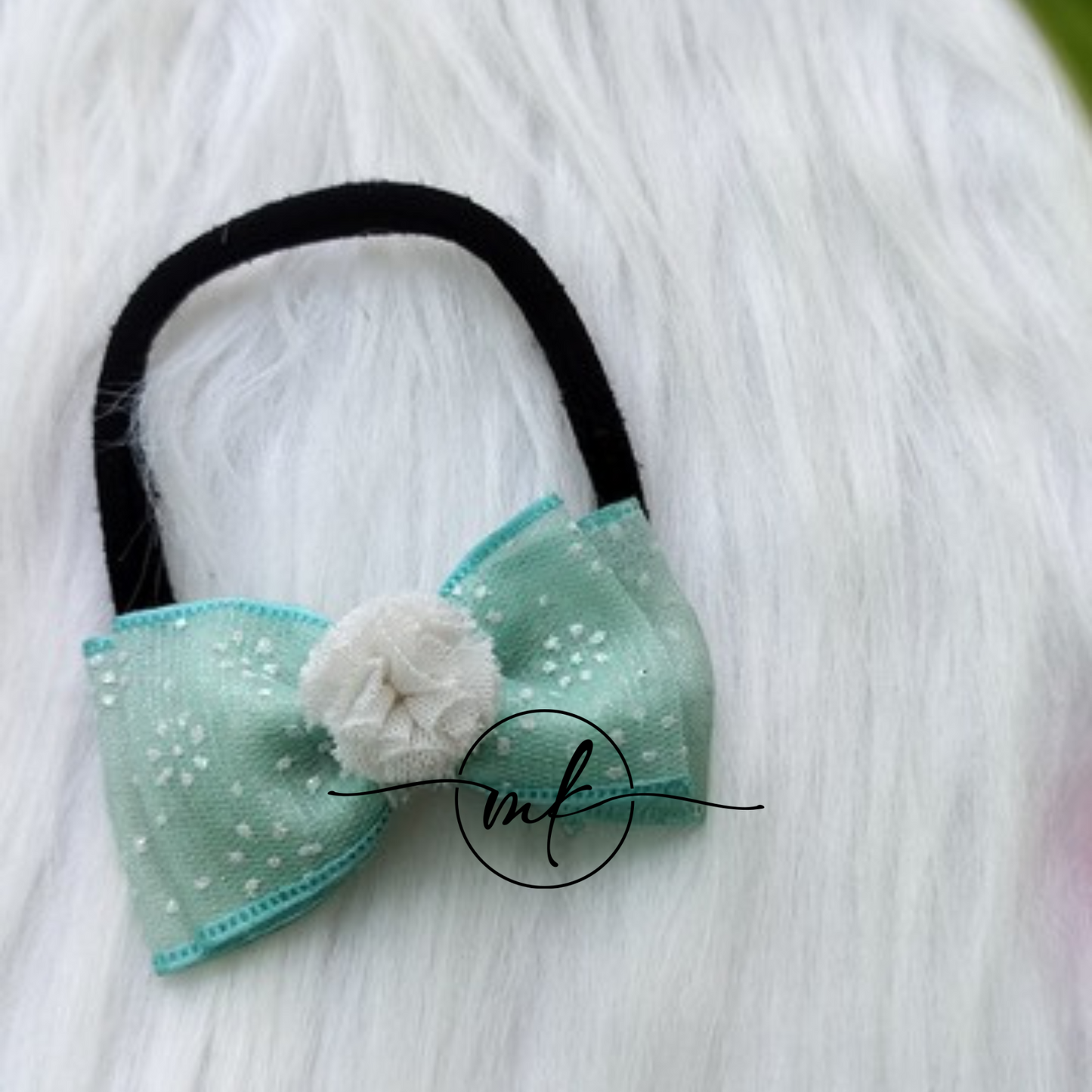 Sea Blue baby head band