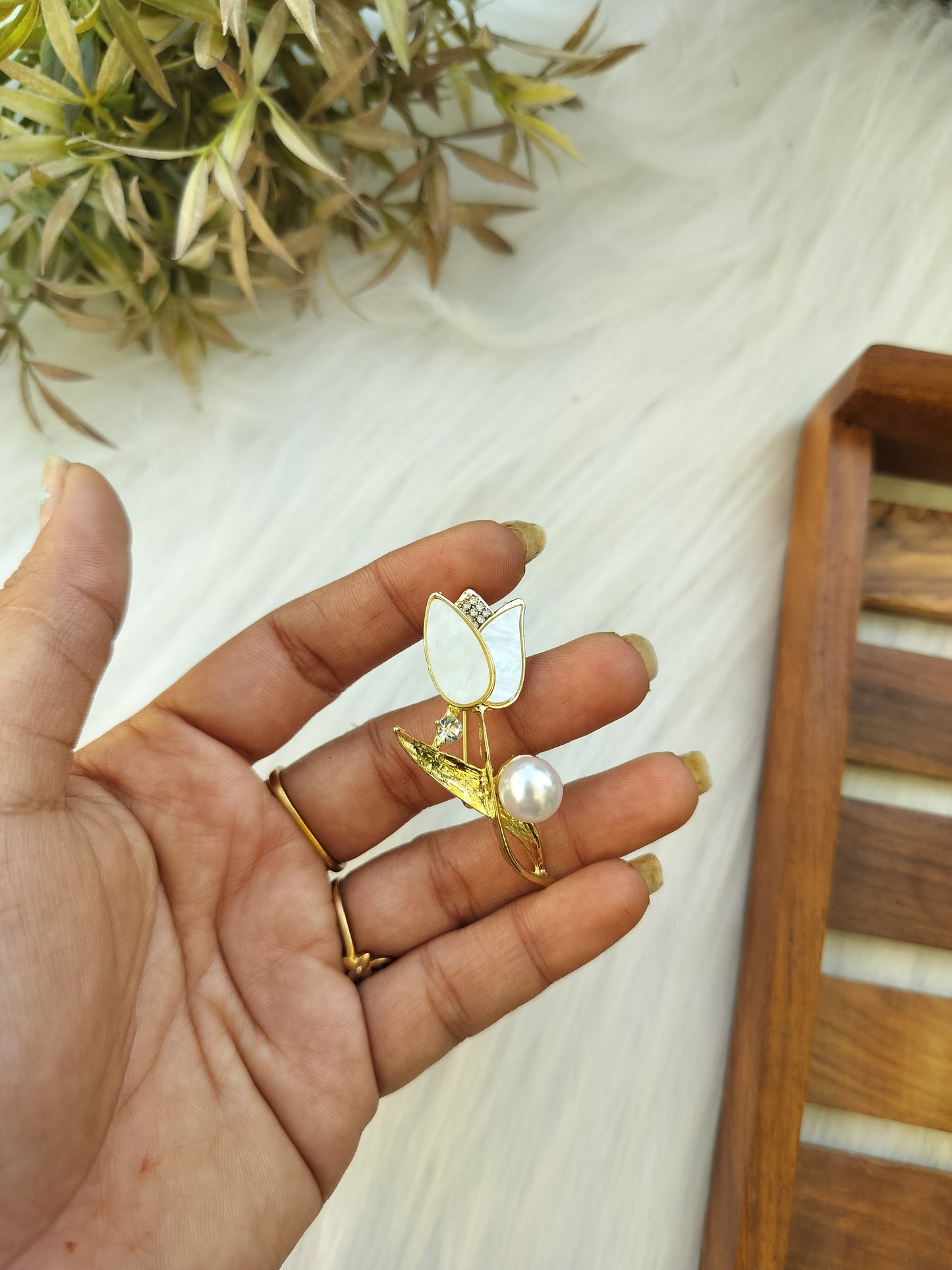 Lotus Premium Brooch pin