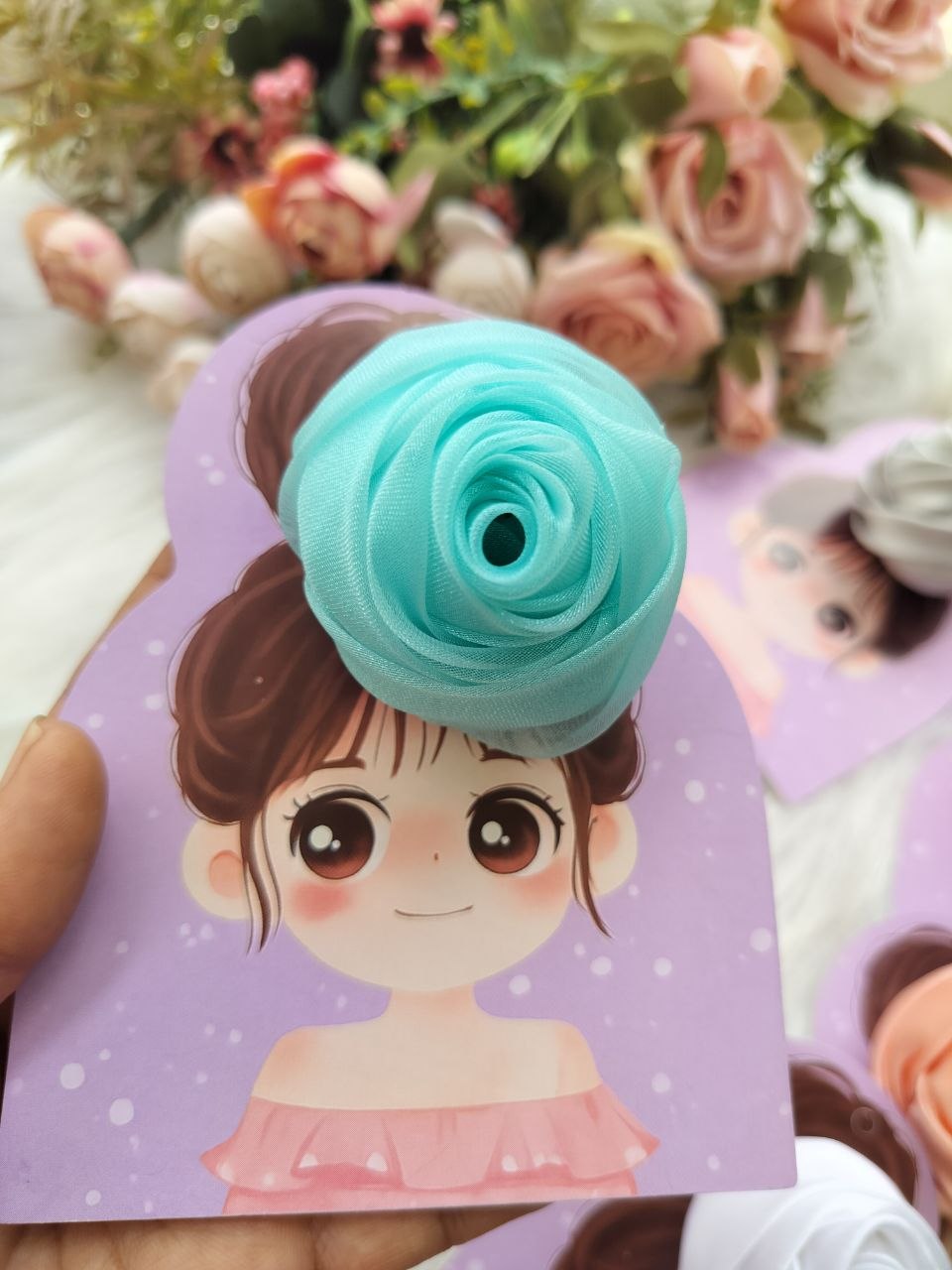 AURA Rose Hair Ties
