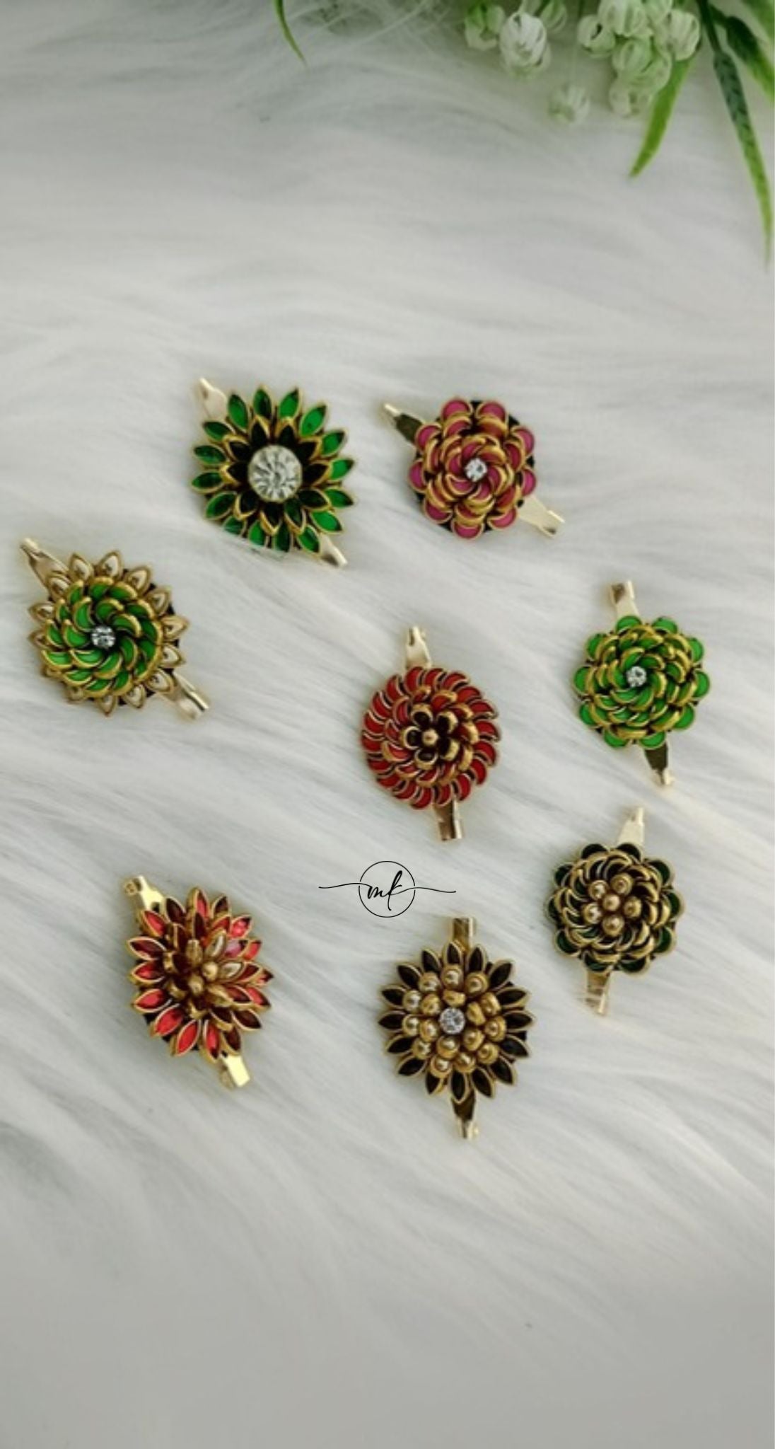 Saree Pin Combo - Set of 10
