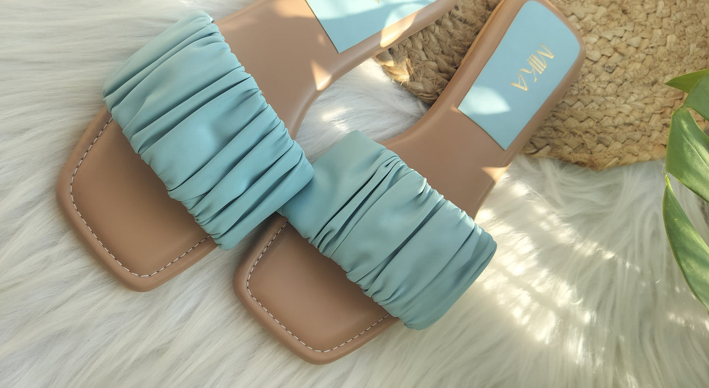 Blue truffle Sandals