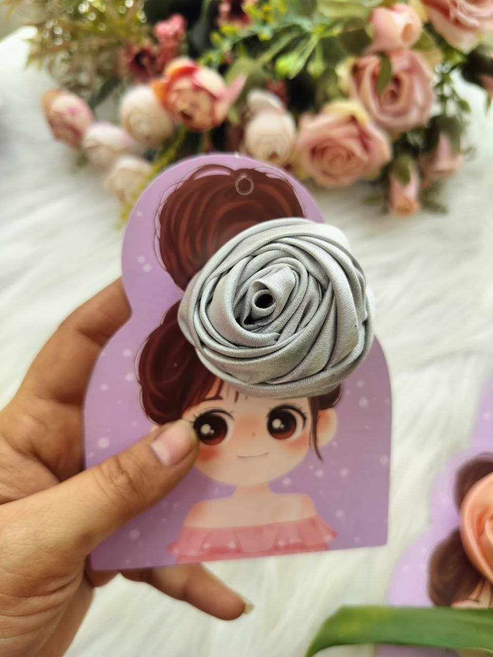 AURA Rose Hair Ties
