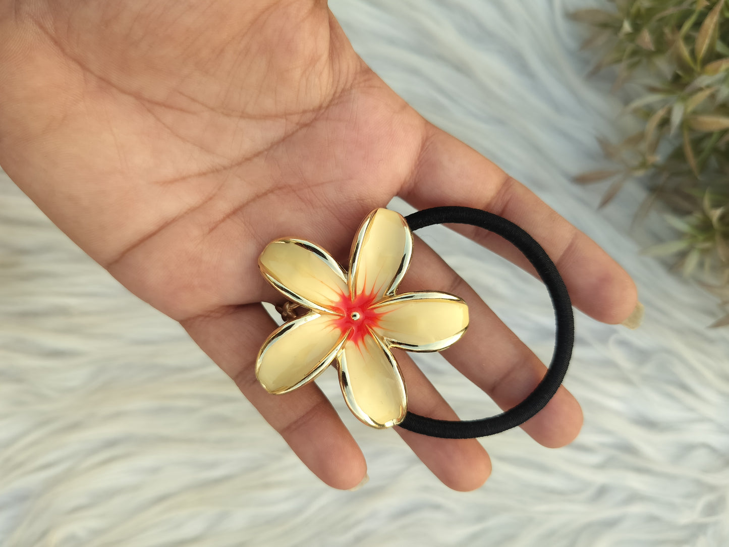 Premium Fancy Floral Hair ties