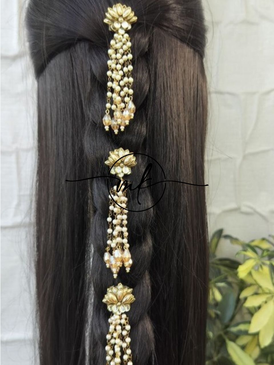 Gold CURA Lotus - 1L Hair Brooch / Hair Hook - Set of 3