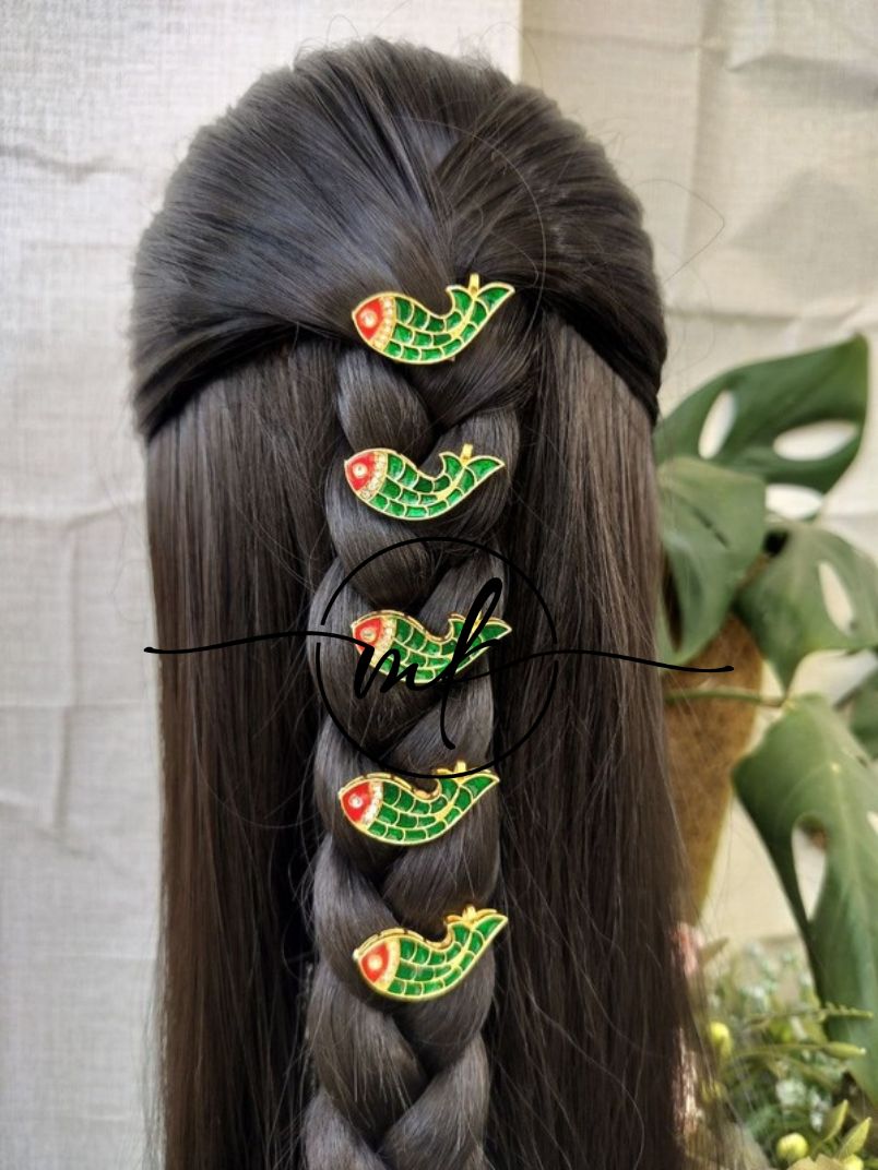 Green Meen Hair Hooks