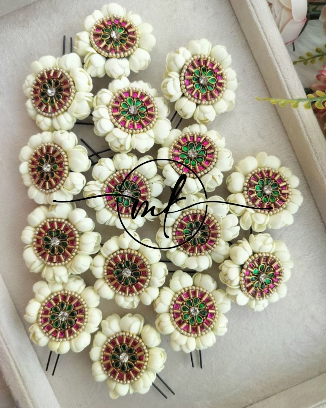 Gundu Malli + Spire Hair Brooch ARFL Return Gift Combo