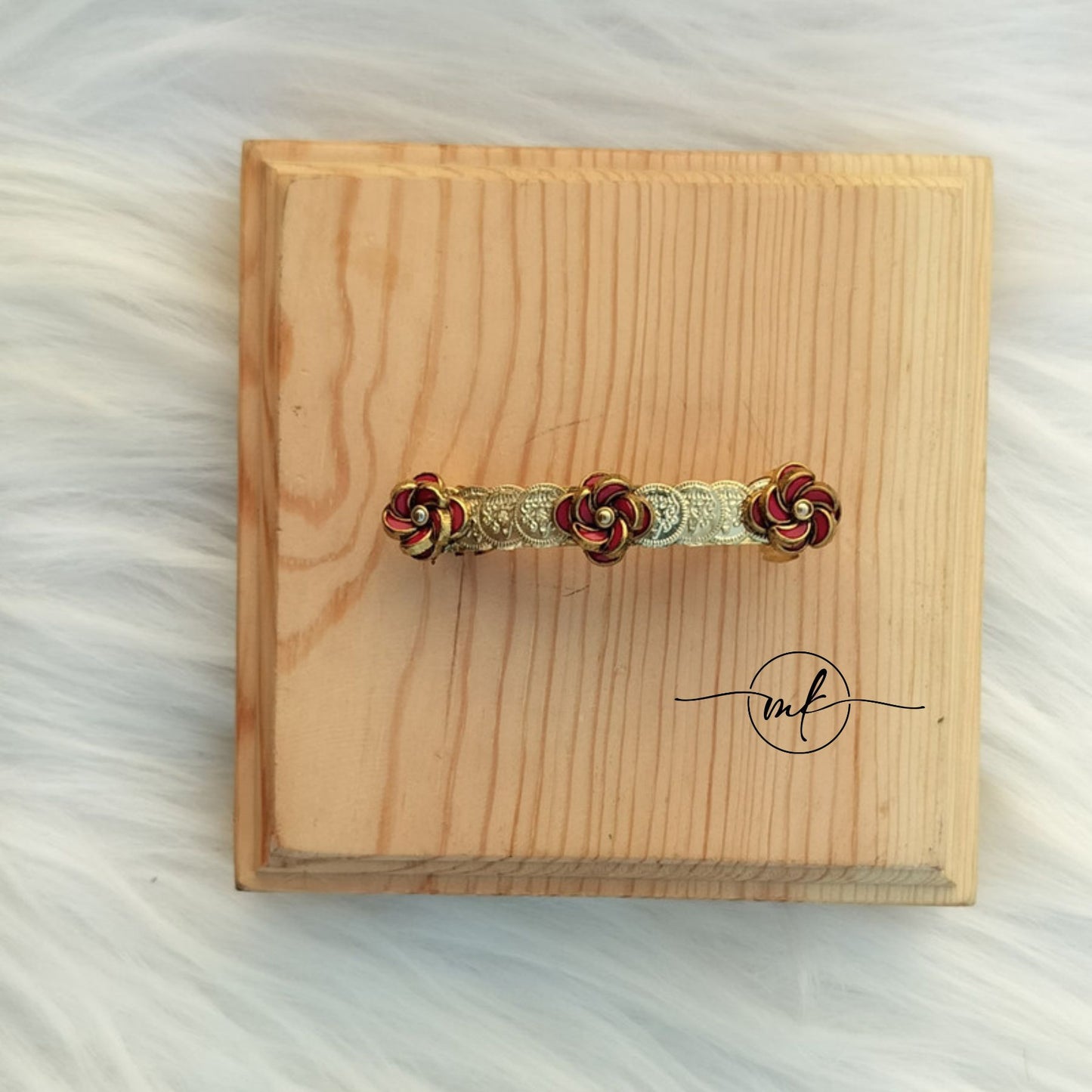 Rose Coin Center clip Combo - Set of 12