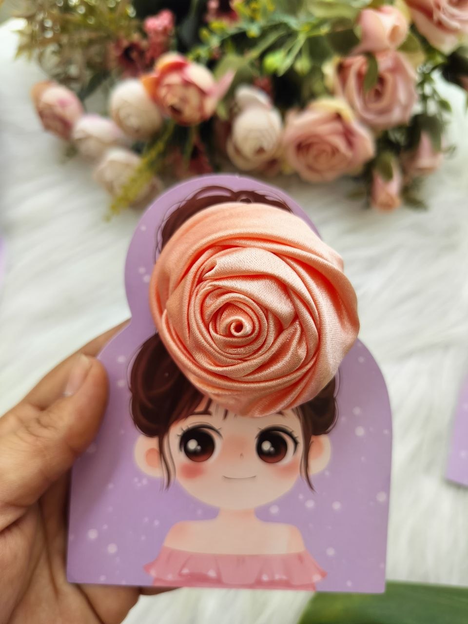 AURA Rose Hair ties