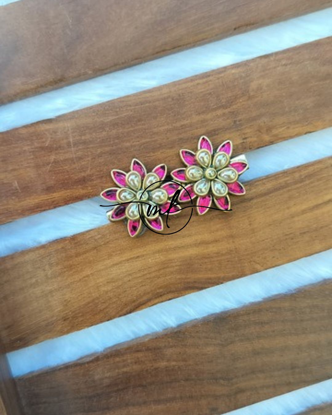 Kundan Saree pin