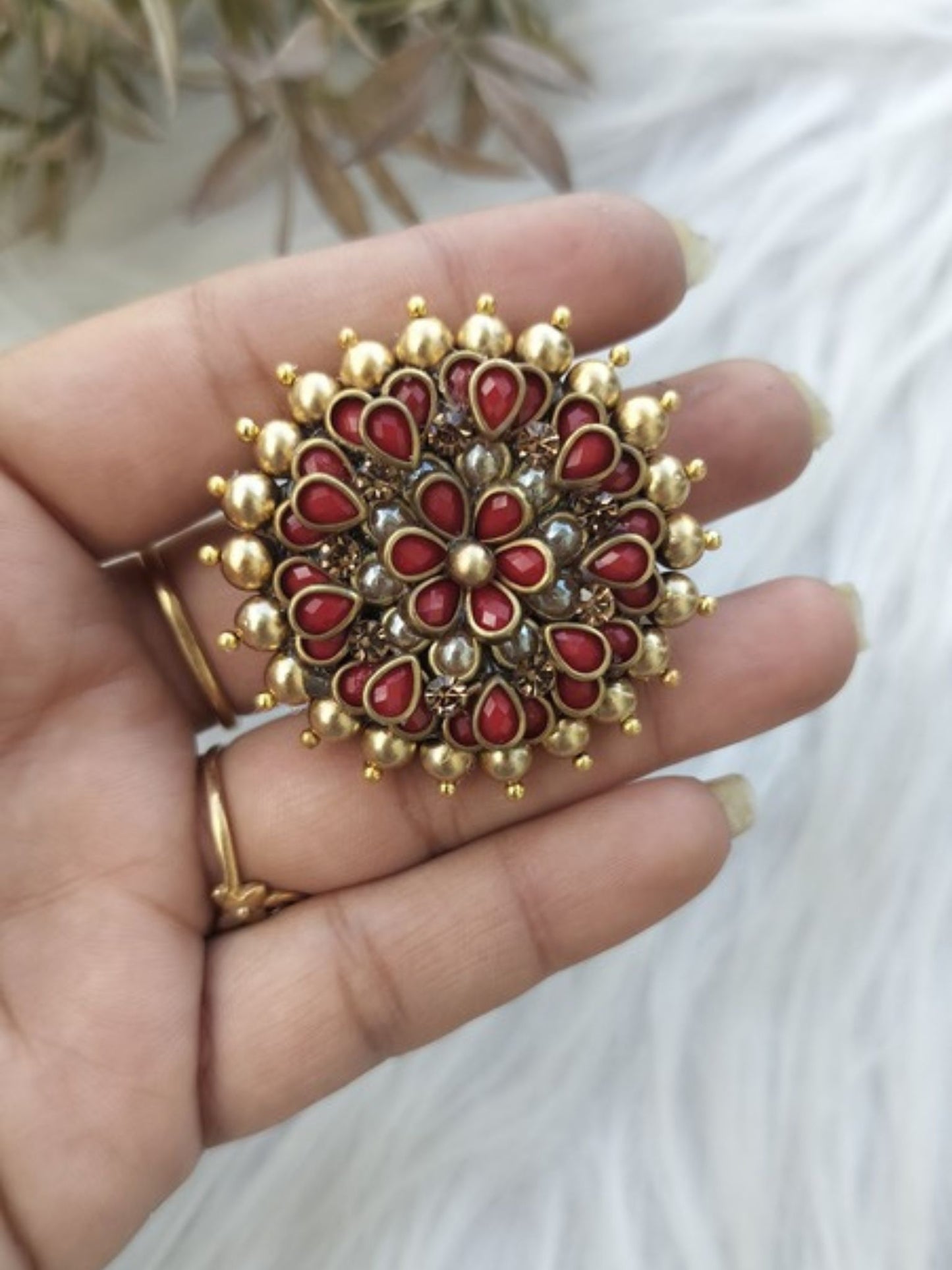 Suriyan Hair Brooch
