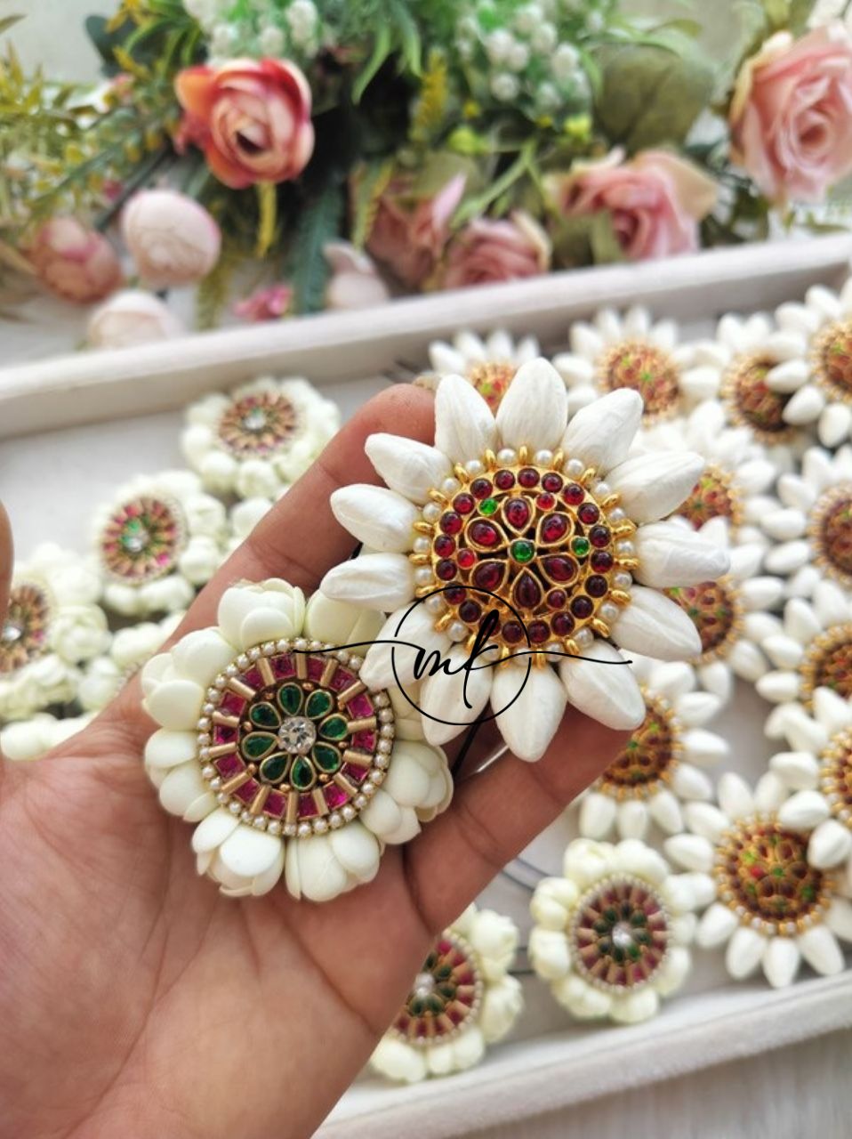 Malli + Spire/Kemp Hair Brooch ARFL Return Gift Combo - Mix of 2 designs