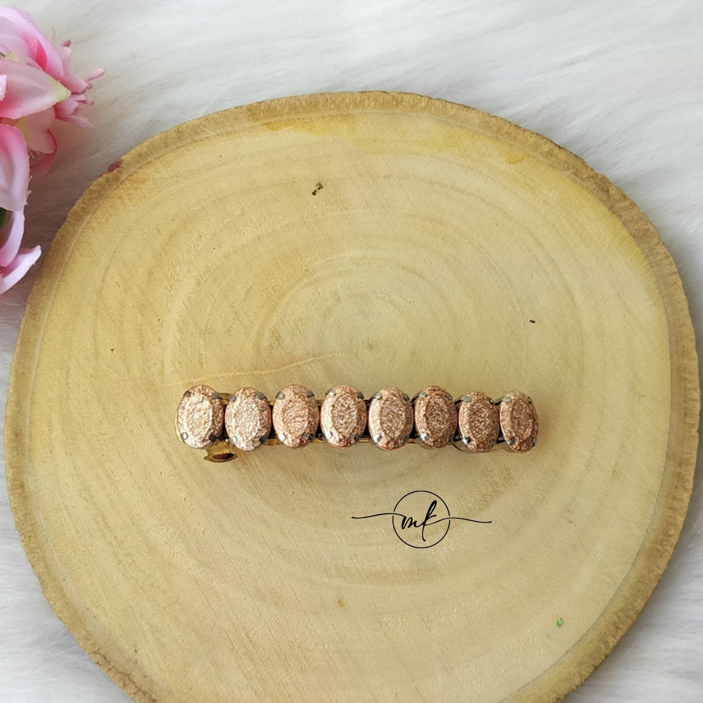 Rose Gold Center clip