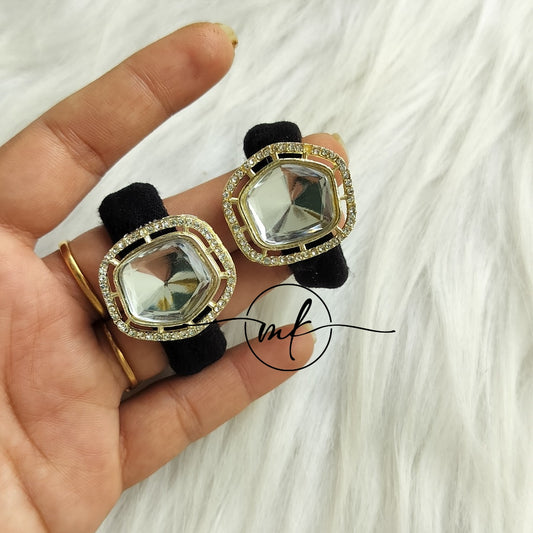 Crystal Premium hair ties