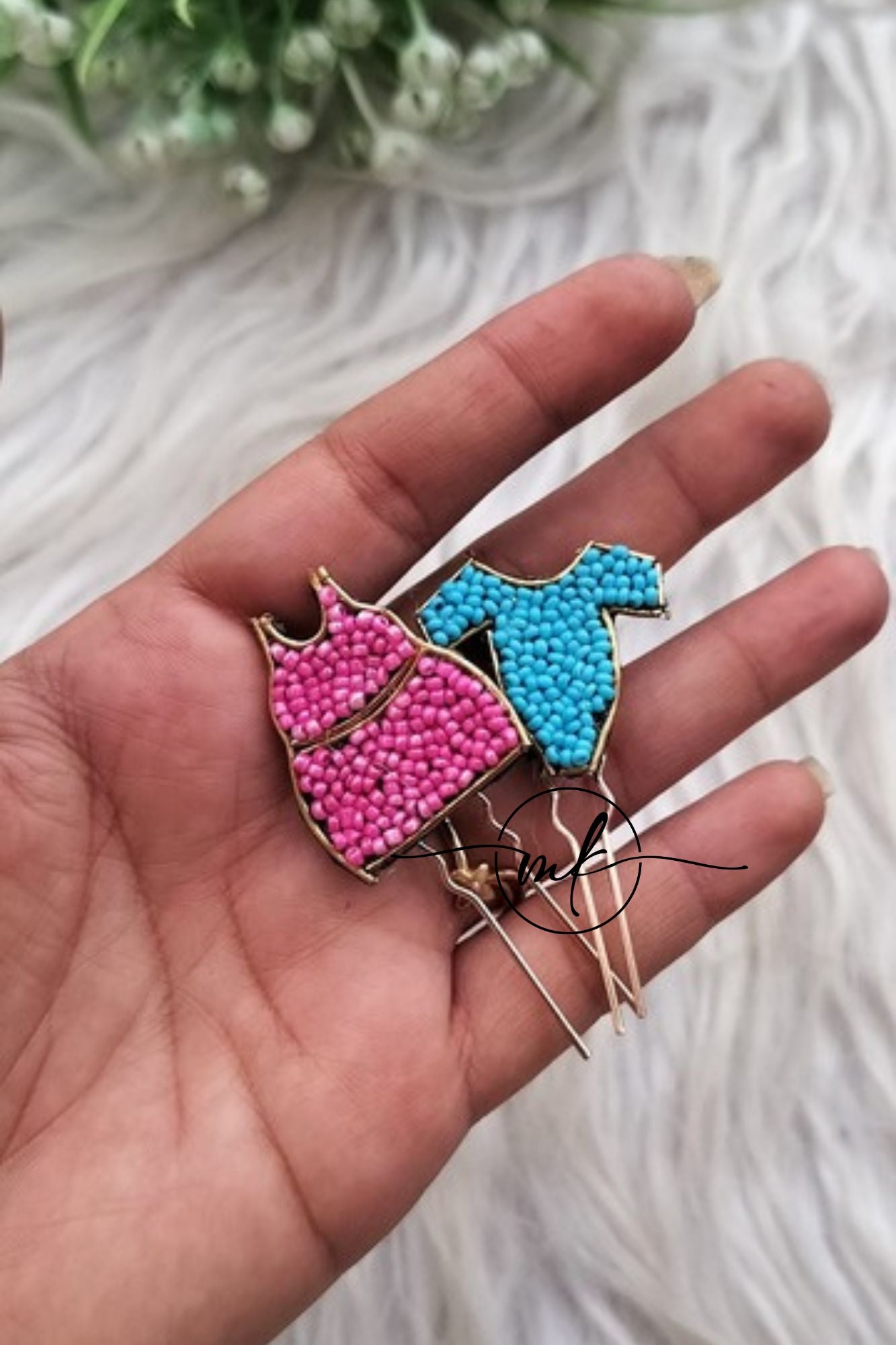 Tiny little shirt only - Baby shower Hair Accessories