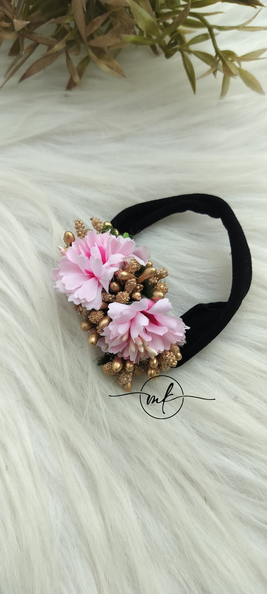Pink Pollen baby head band