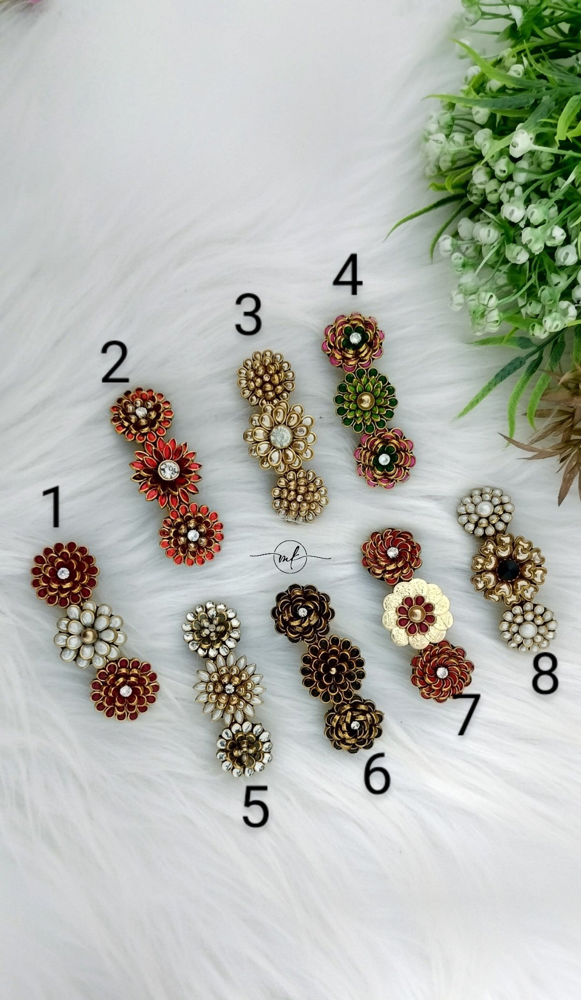 Kundan 3D Center clip