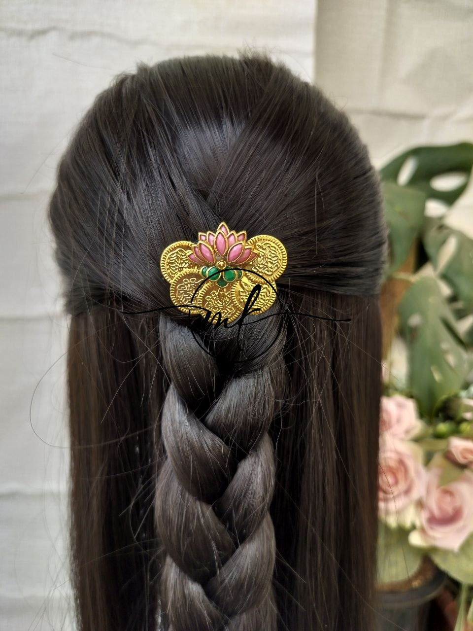 CIKA 5C Kundan Hair Brooch Return gift Combo