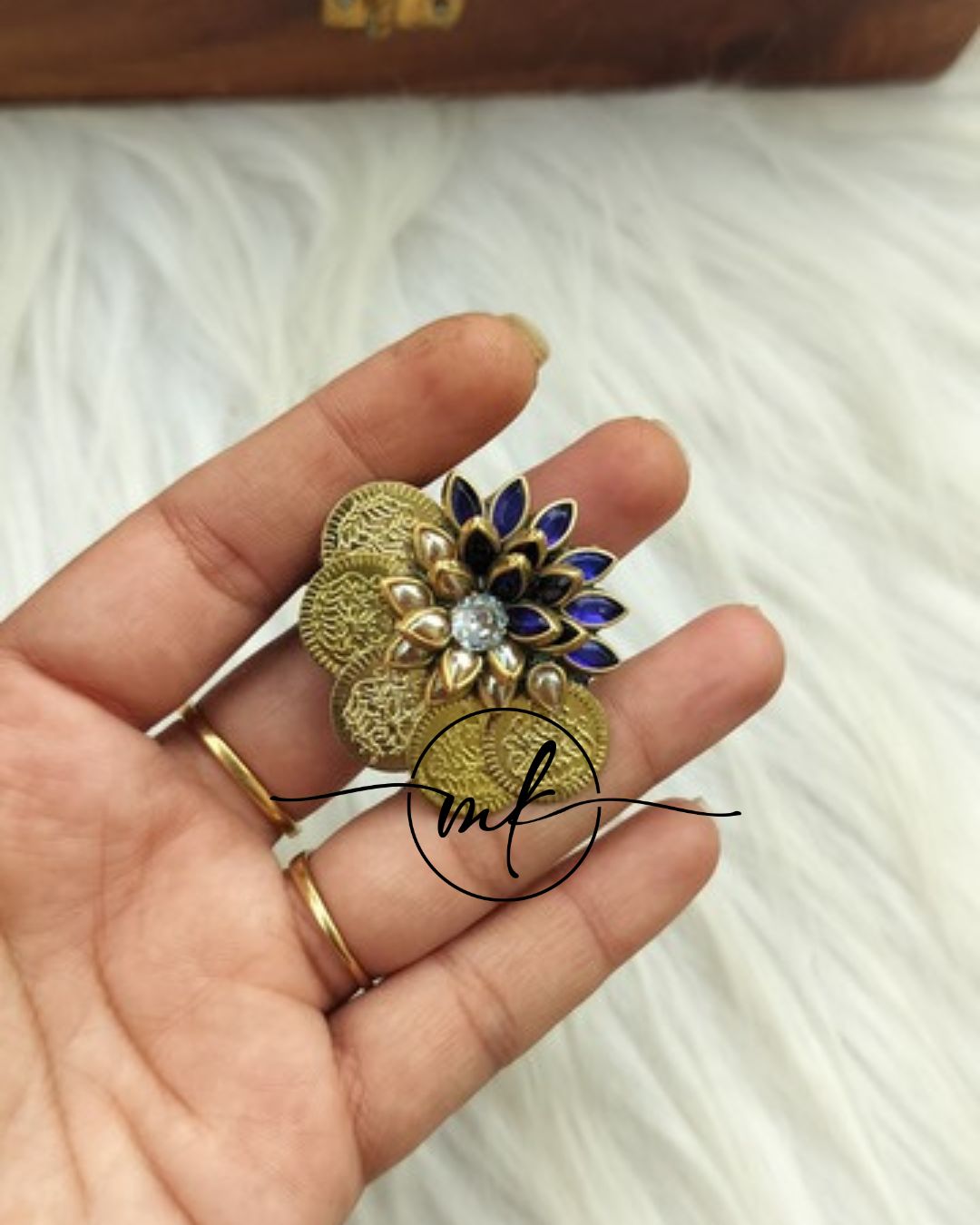 CIMA Lotus Hair Brooch - 1 piece