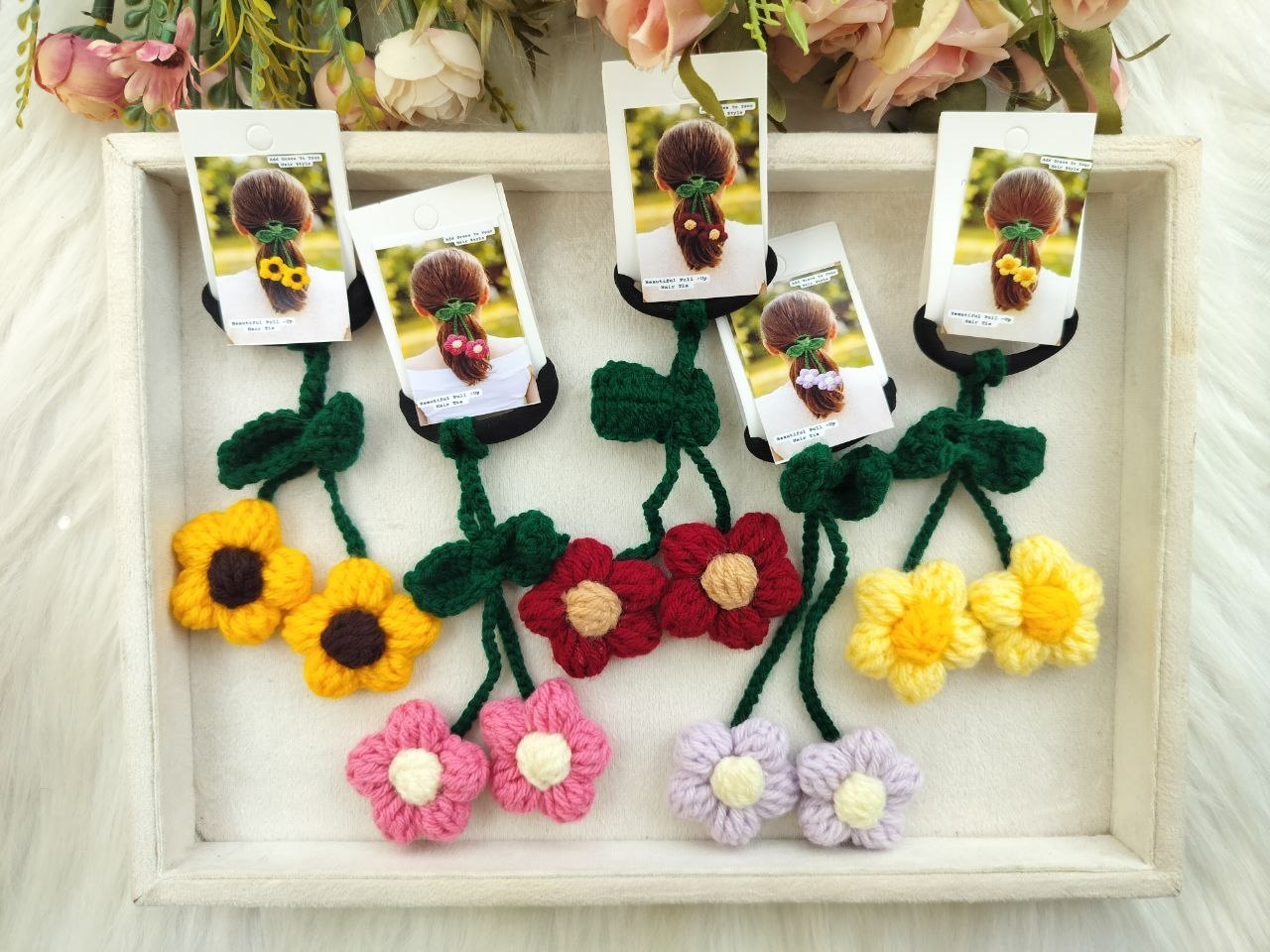 Crocus Balsam Pull up Hair Ties