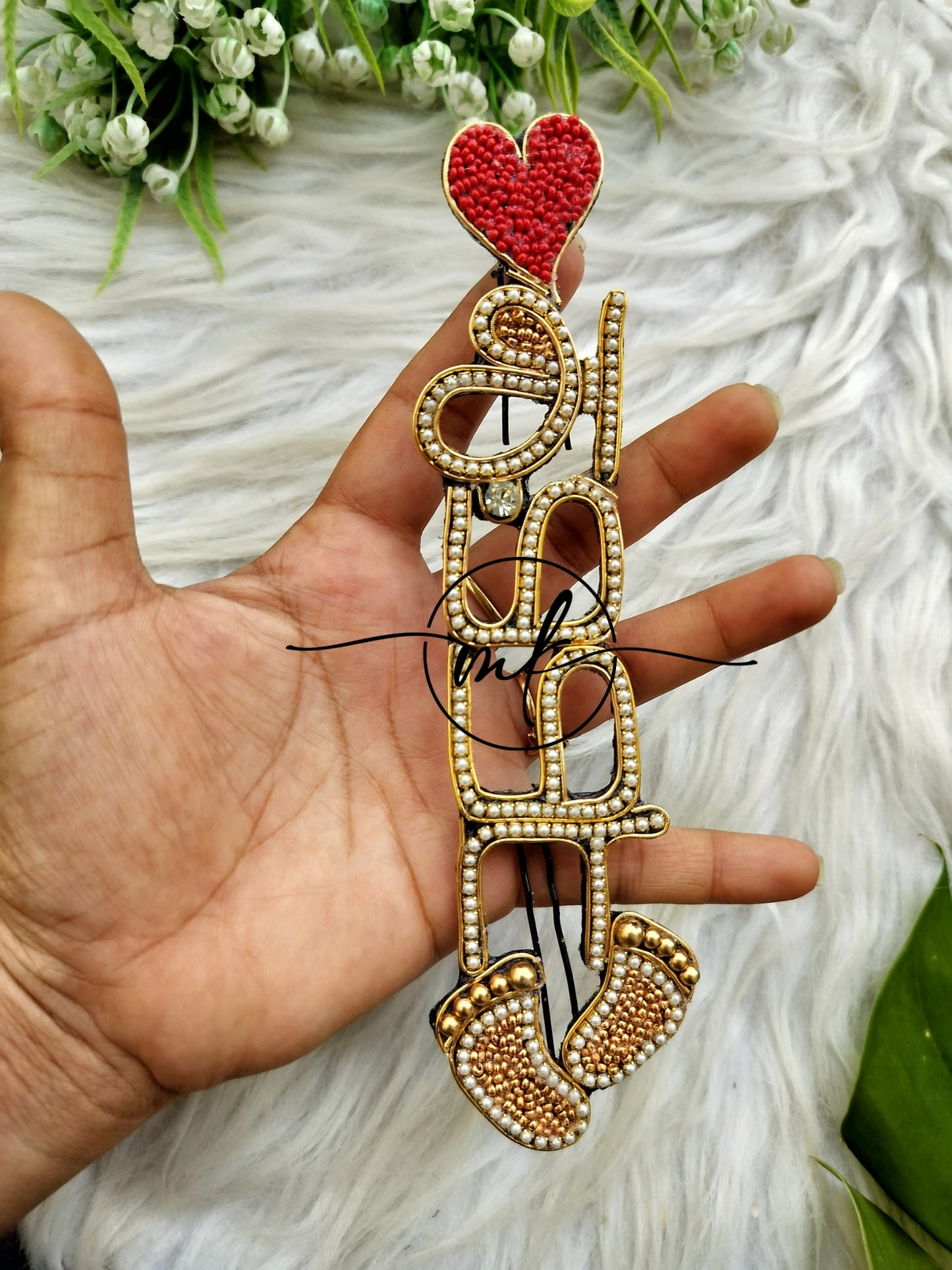 Amma - Baby Shower Hair Accessories