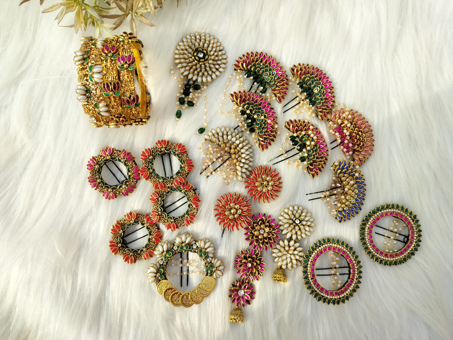 Hair Brooches/Jada Billai