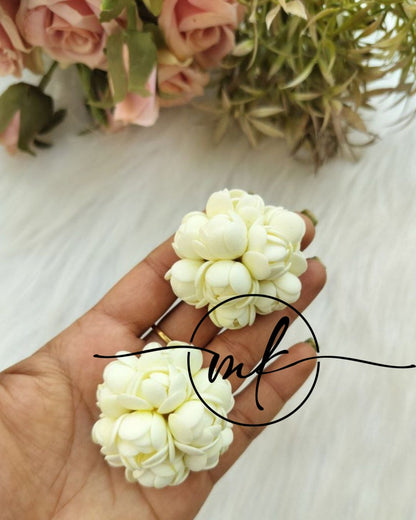 Jas - Big Bud Jasmine Alligator Clip -set of 2