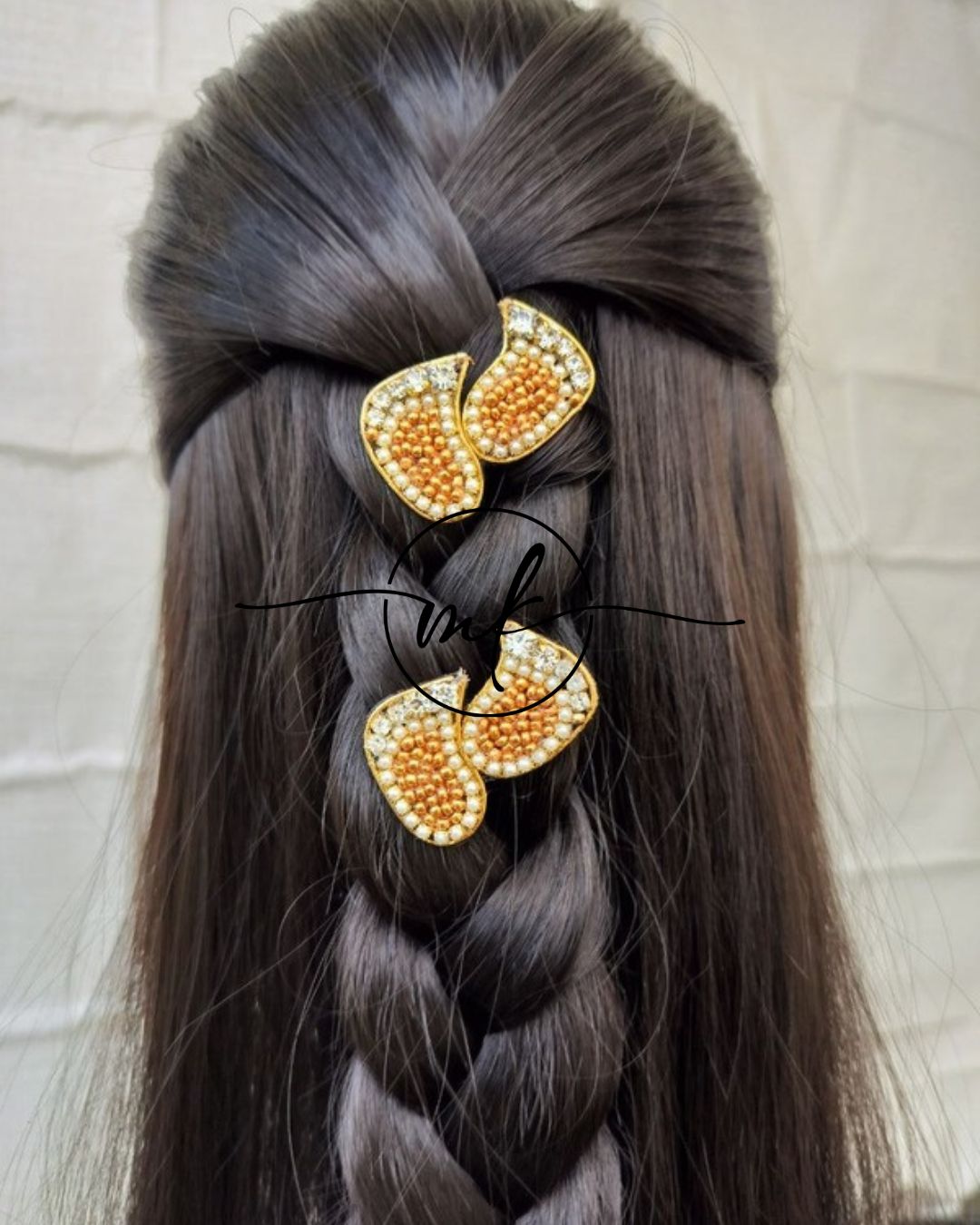 Mini Golden baby feet - V05 Hair Accessories