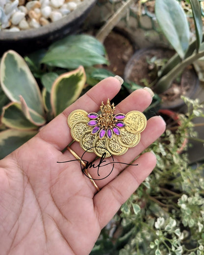 Kiya Purple Hair Brooch