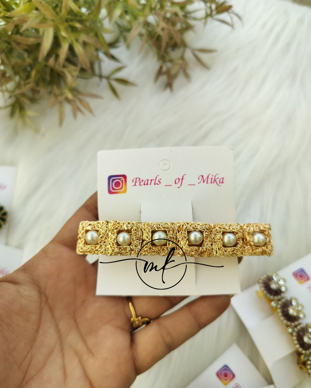 Square Metal Baratte Clip