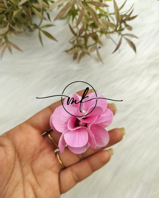 HYDRA Light Pink flower HAIR Ties