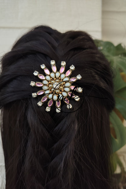 Sun Hair Brooch