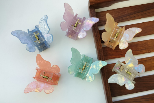 Butterfly Marble Finish Medium Claw
