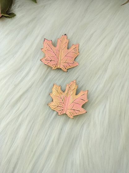 Icy leaf Alligator Clip - 1 piece