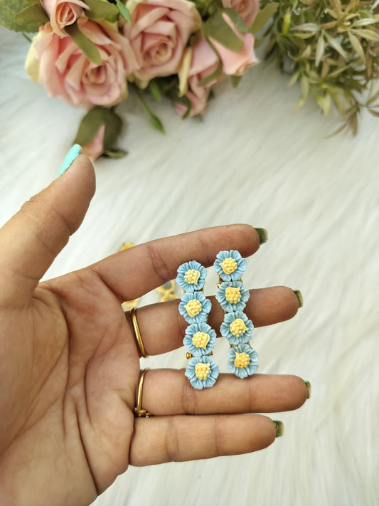 Kundan Alligator Clip - pair