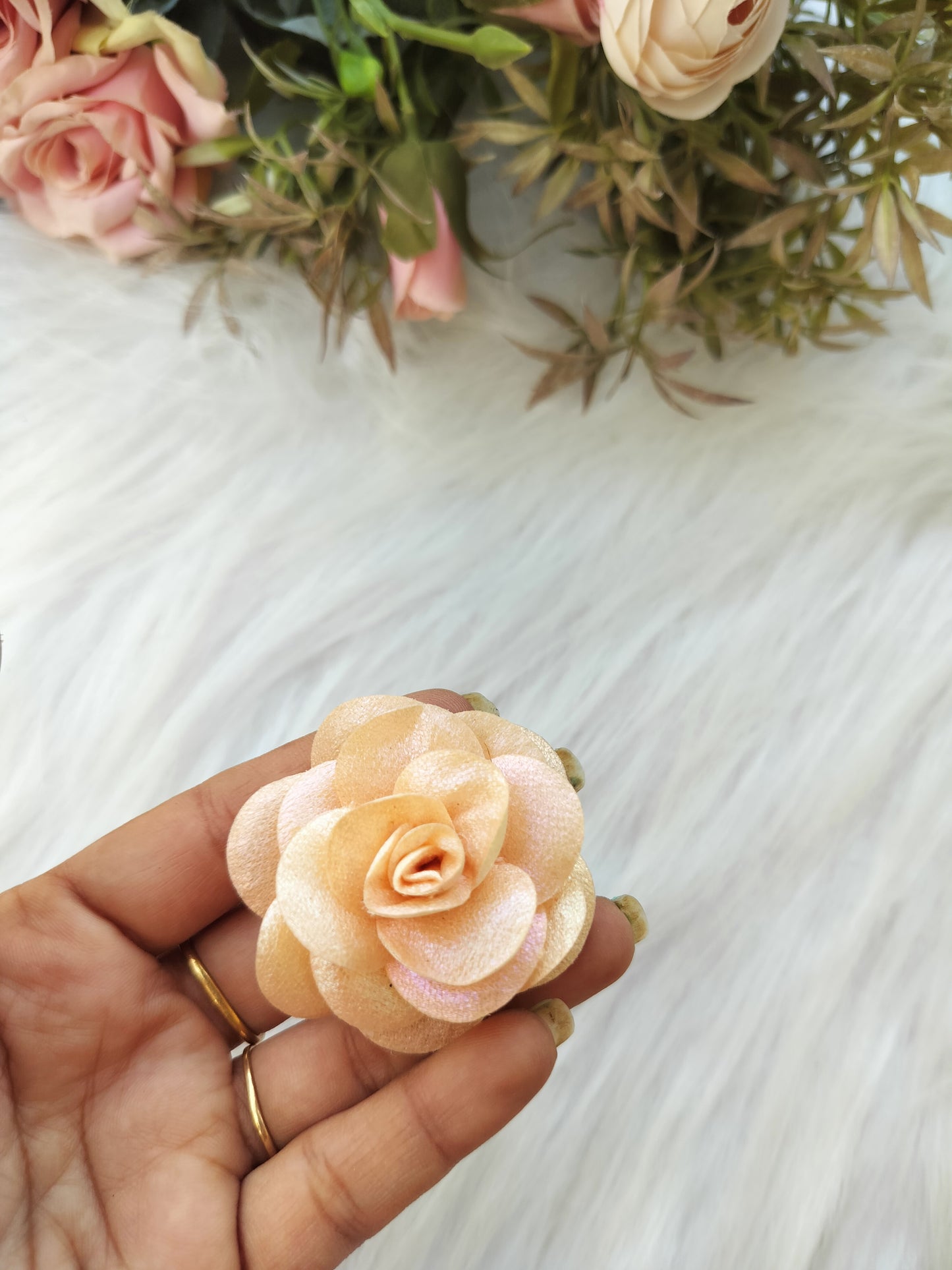 Floral Alligator pin - 1 piece