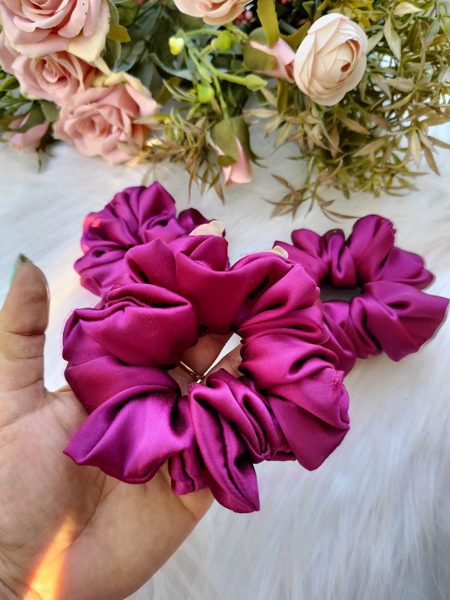 Fluffy Premium Scrunchies