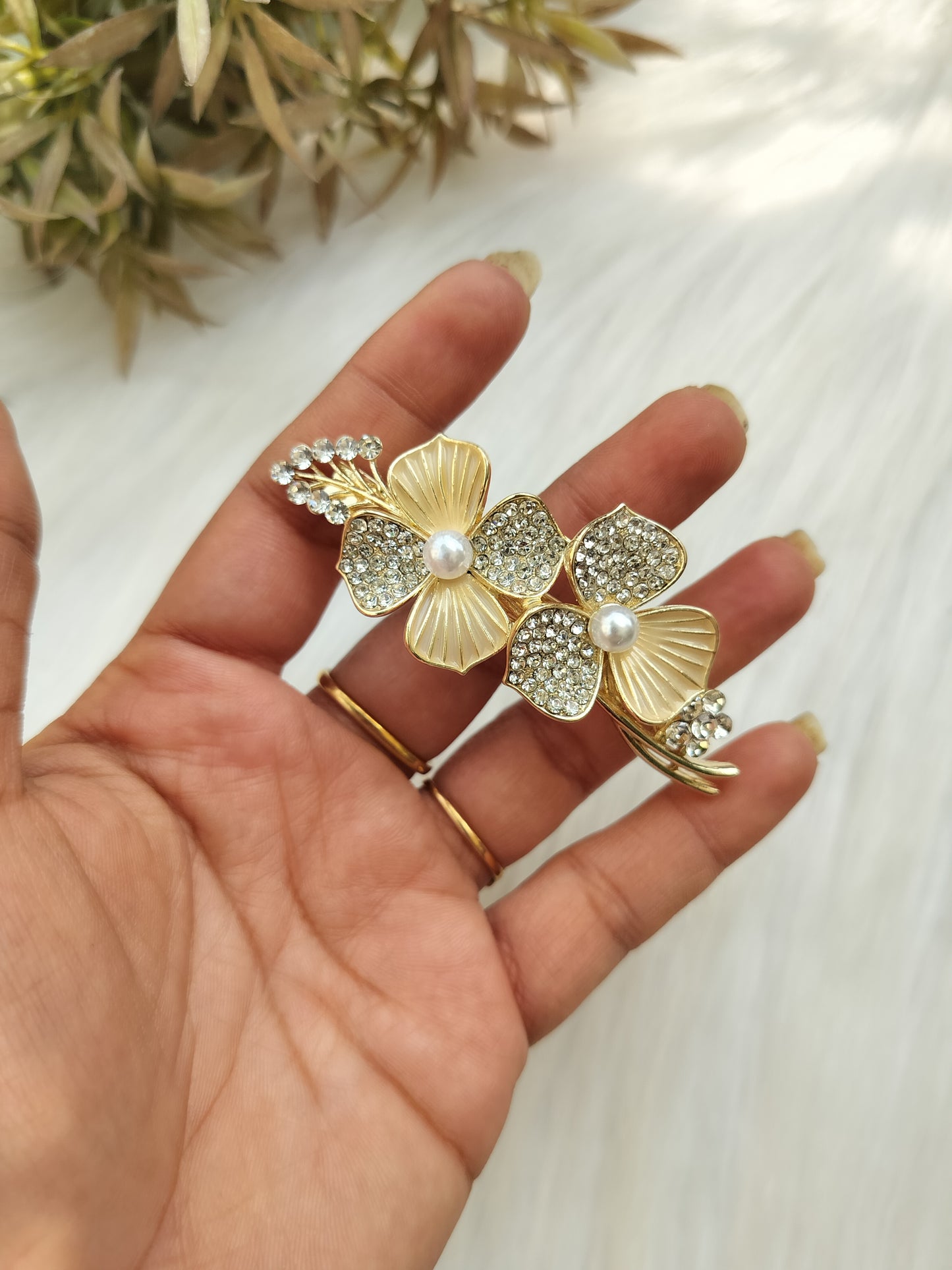 Flower Premium Baratte Clip - Medium size