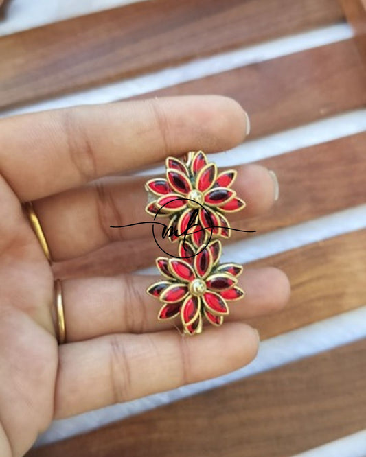 Kundan Saree pin