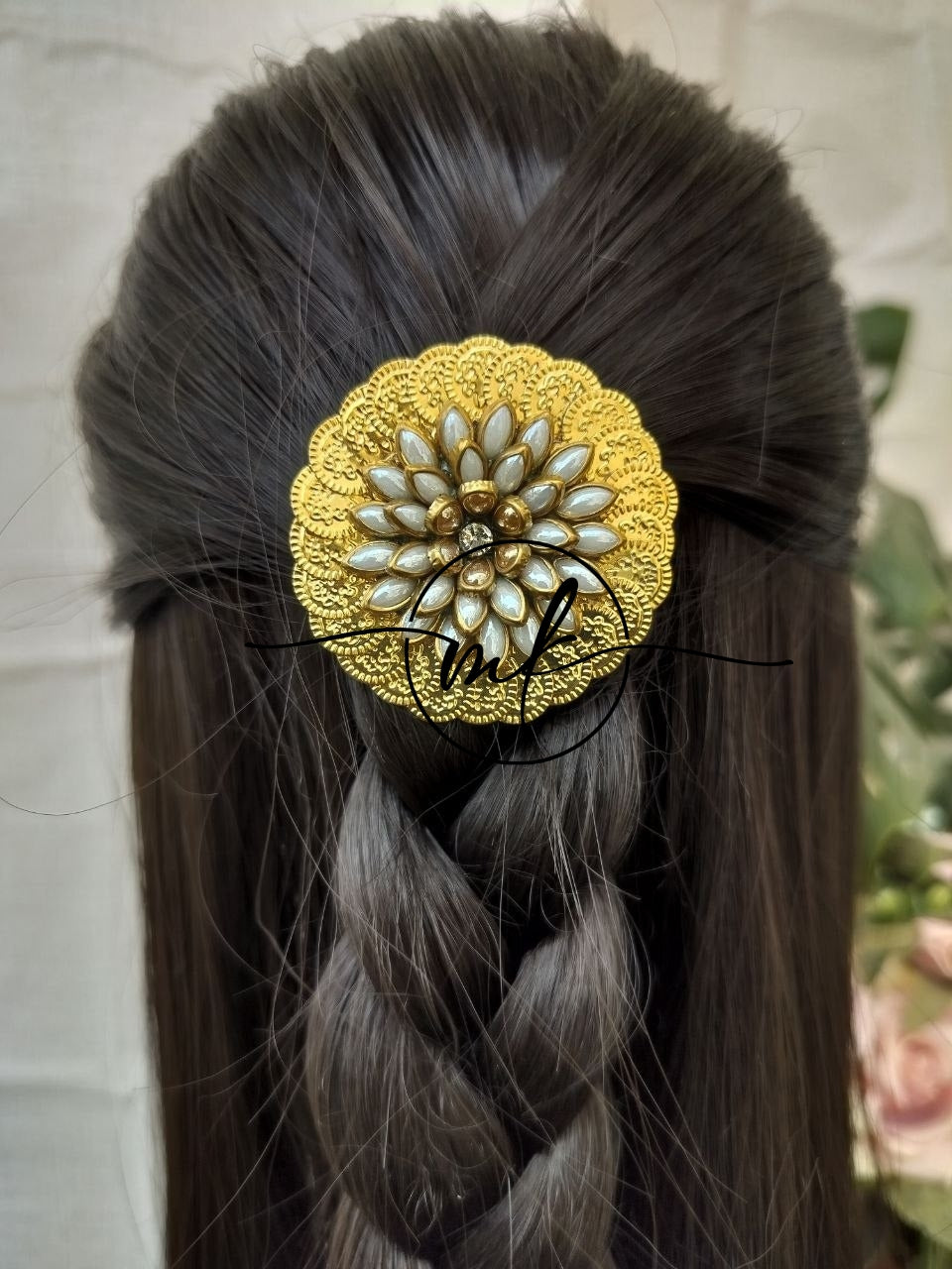 Big Ring White Hair ties