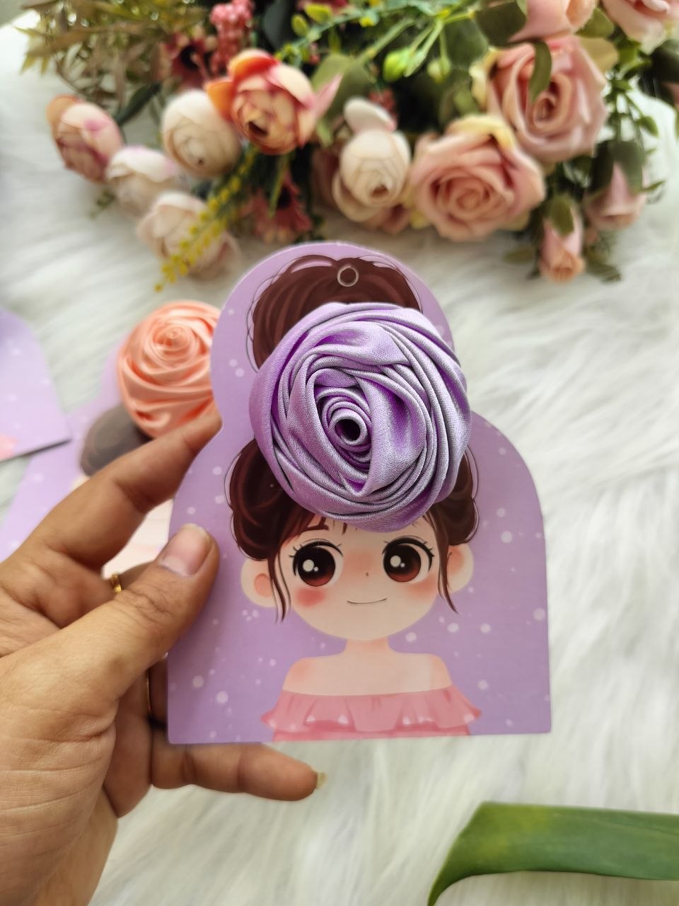 AURA Rose Hair TIES