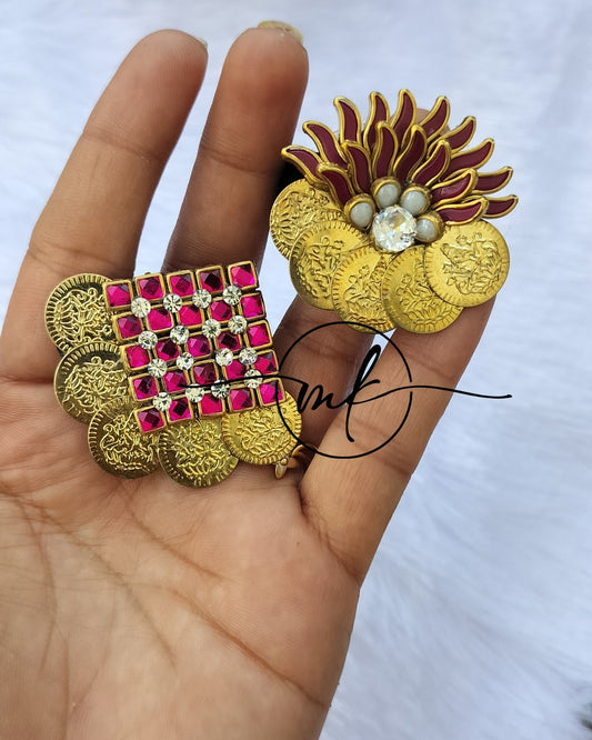Picu +Sica Hair Brooch/ Hair Ties - Combo