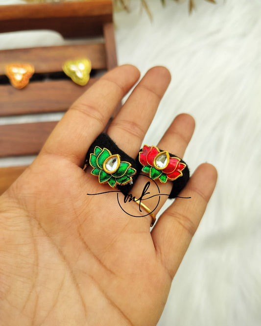LOTUS Meenakari Hair ties