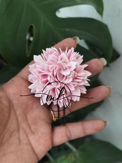 Jathi Flower Hair Brooch