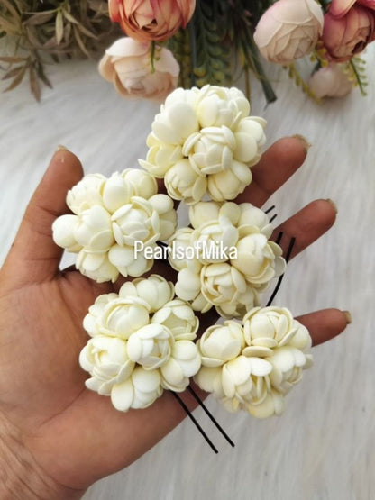 Jas - Jasmine Hair Braid Brooches -Set of 5